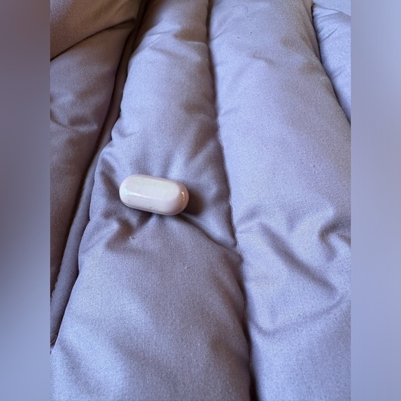 Switzer’s Vintage Down Coat Dusty Rose Mauve warm zipper button sz small - Picture 9 of 14